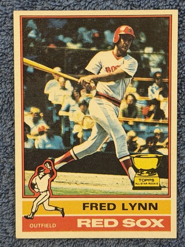 1976 topps fred lynn - -,